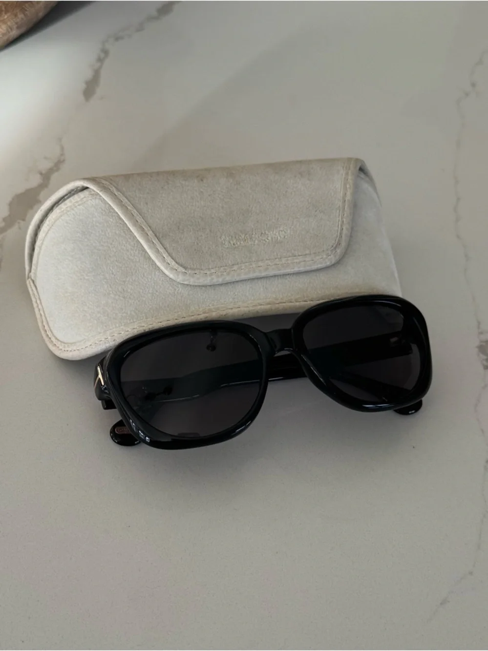 TOM FORD Sunglasses Chase TF68 B5  Sunglasses Woman Black Grey